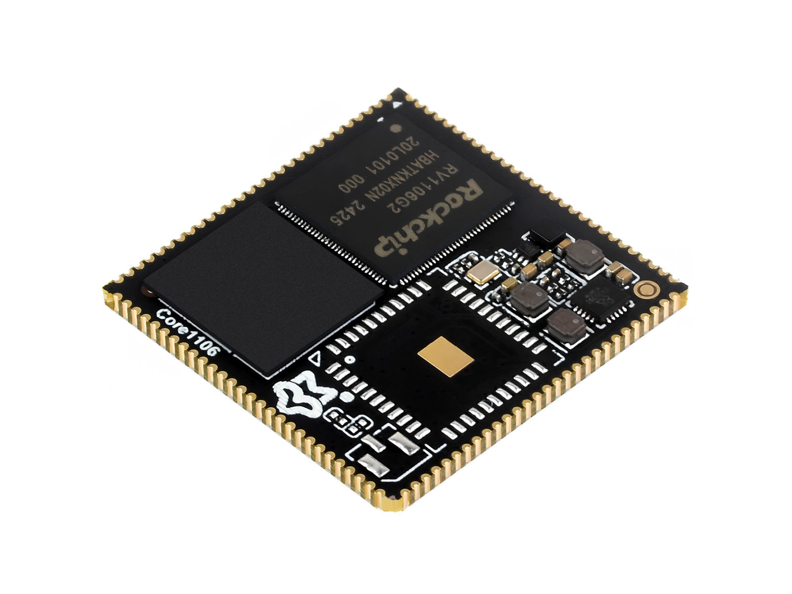 Luckfox Core1106 Kernplatine basierend auf Rockchip RV1106-Chip, 8 GB eMMC, integriert ARM Cortex-A7/RISC-V MCU/NPU/ISP-Prozessoren